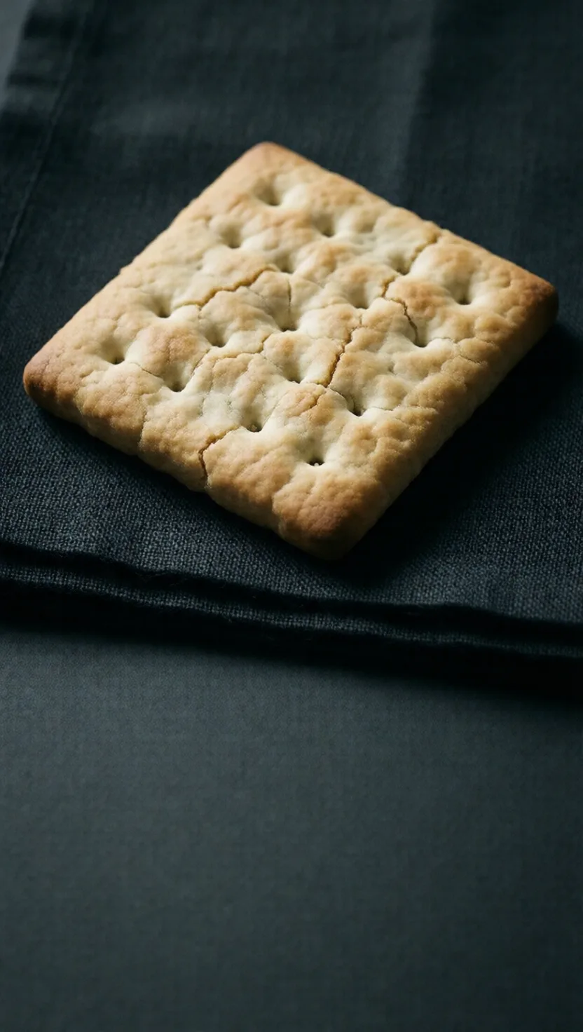Una galleta marinera de 1852 todavía se conserva en un museo