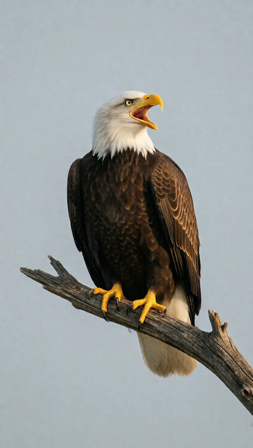 A bald eagle's movie screech is really a red-tailed hawk