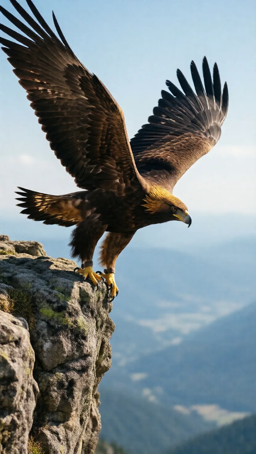 Golden eagles knock mountain goats off cliffs to kill them