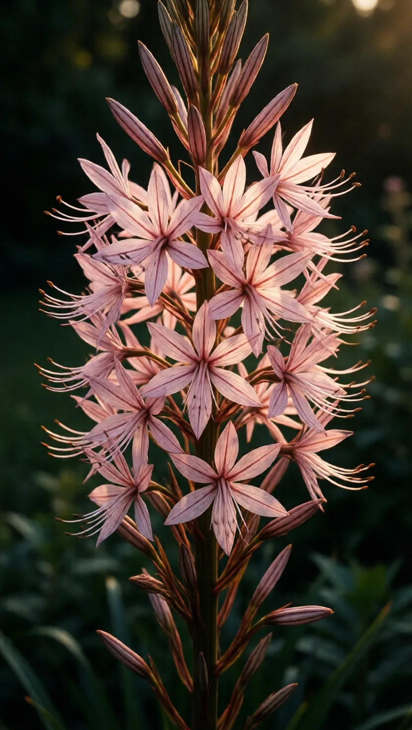 Hold a match near this flower and it flashes alight