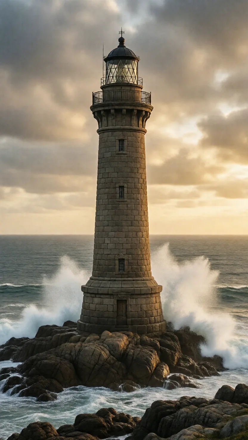 The lighthouse built in the shape of an oak tree