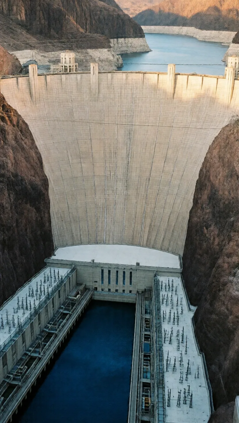 Poured in one piece, this dam would still be cooling