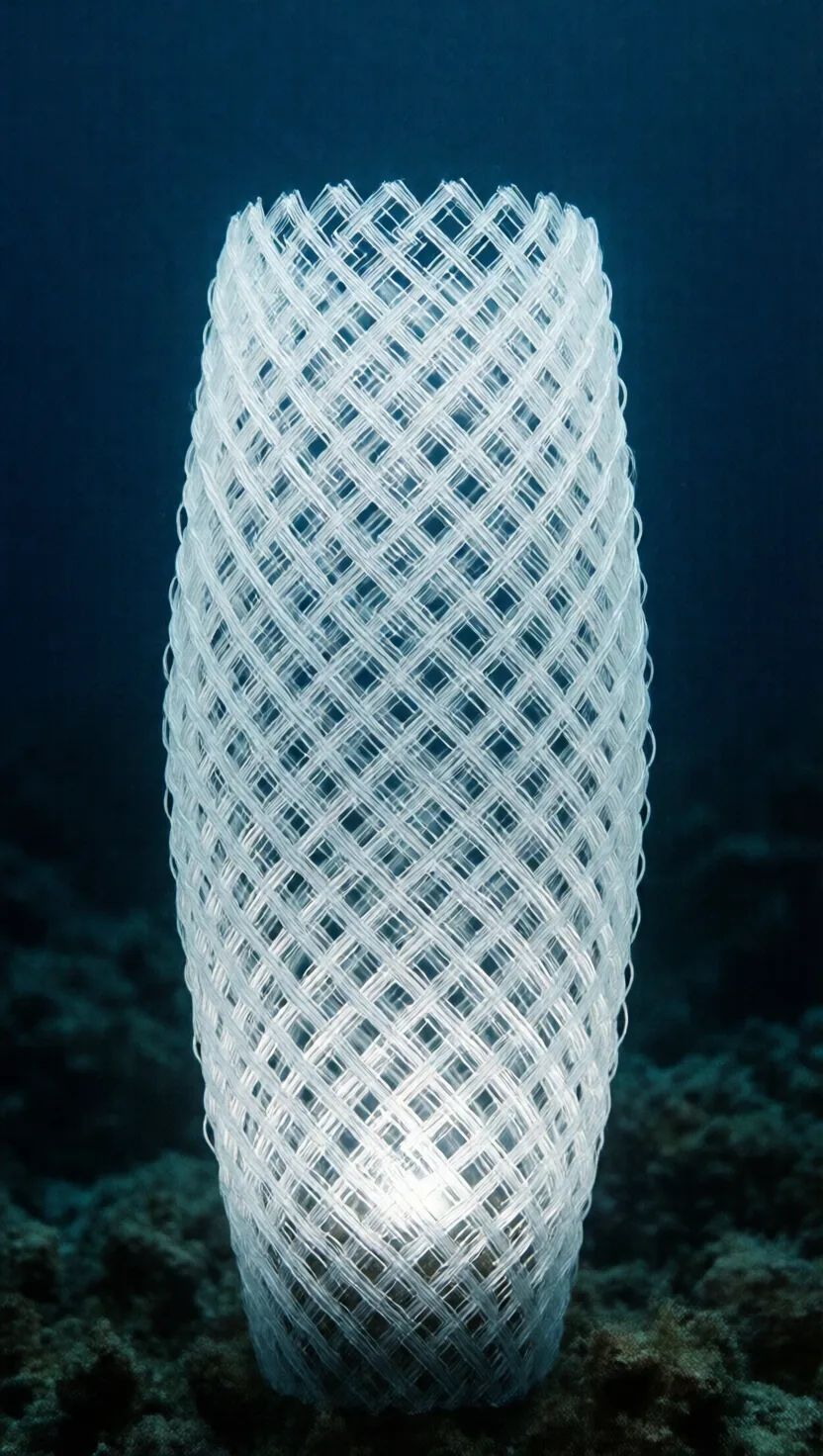 This deep-sea sponge out-spins our optical fibre