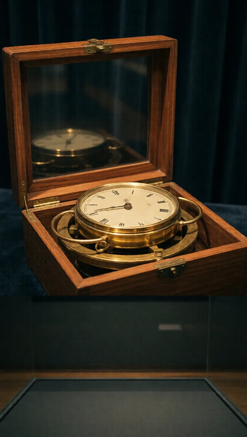 Este reloj marino perdió 5 segundos en 81 días