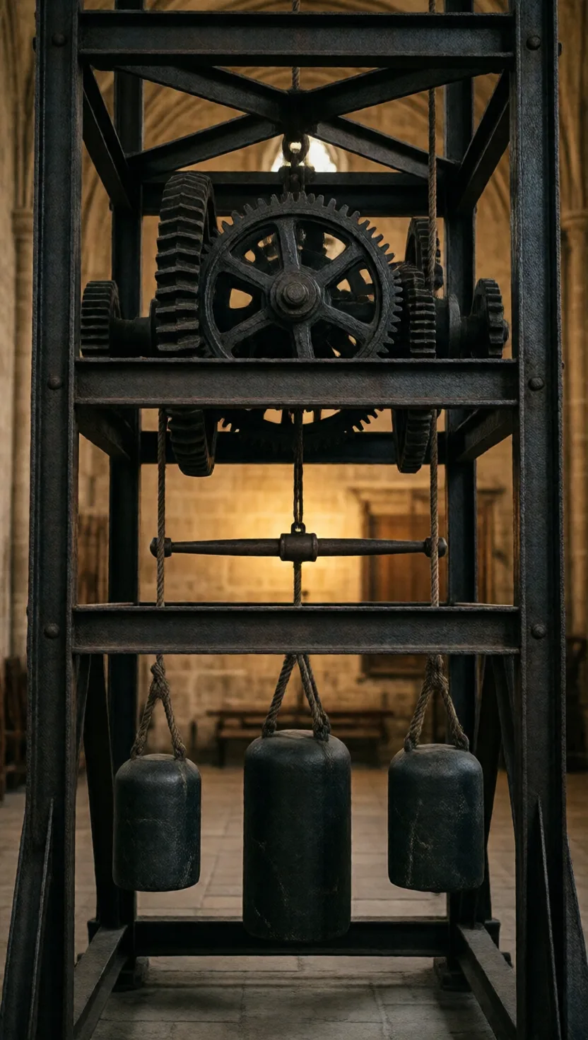 El reloj en marcha más antiguo no tiene esfera alguna