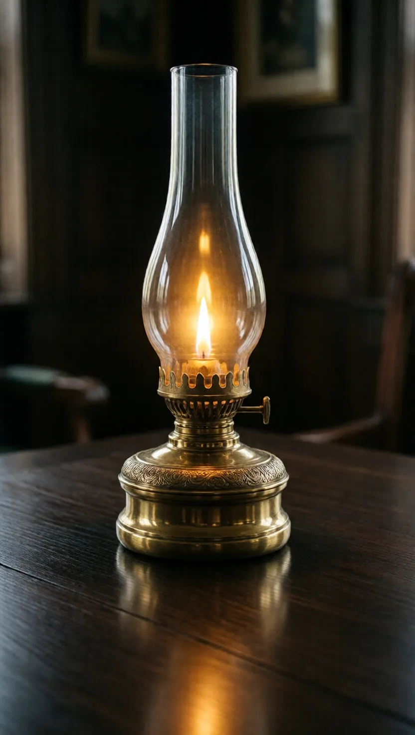 Esta lámpara de aceite de 1780 brillaba como diez velas