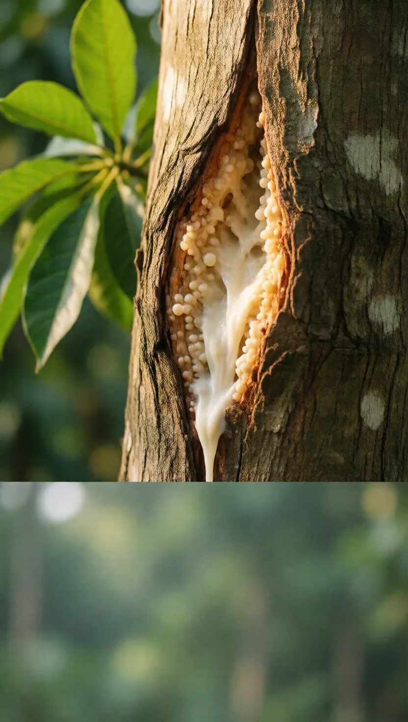 Chewing gum was once just chewable tree sap