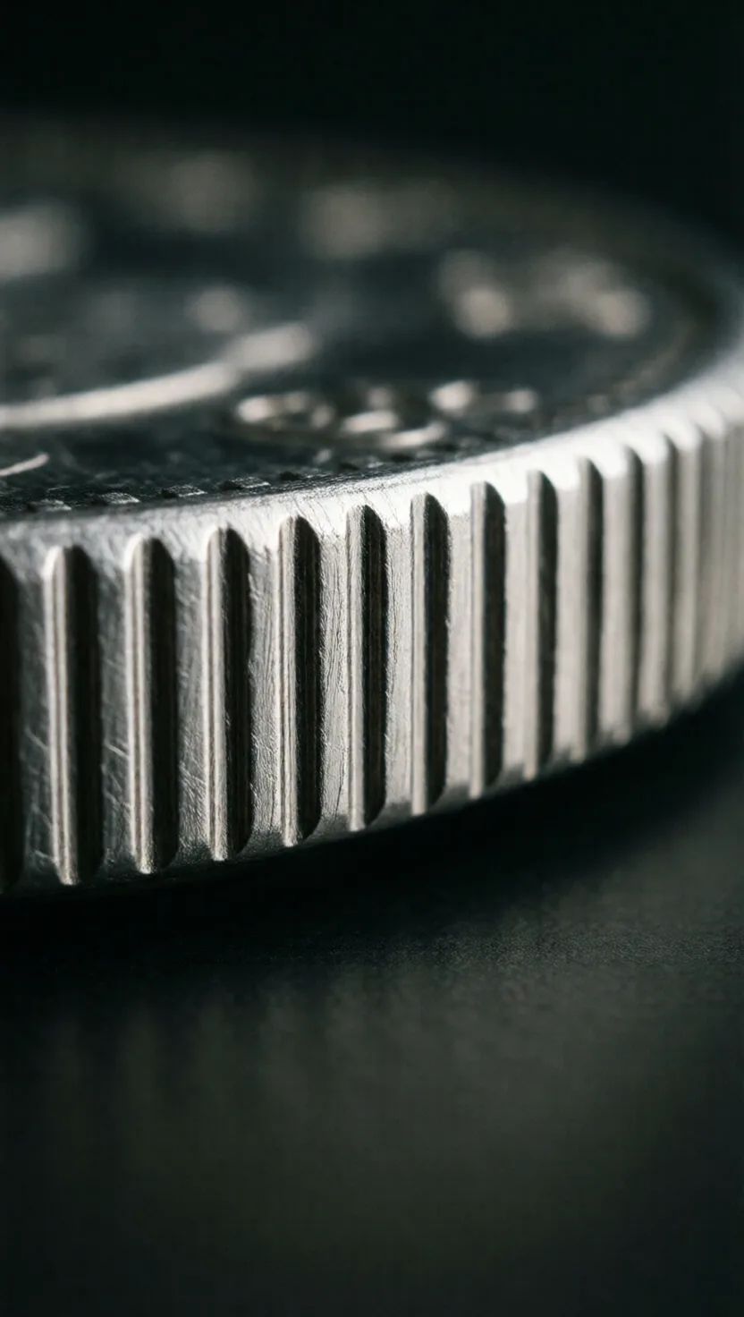 Why coins have ridges around the edge