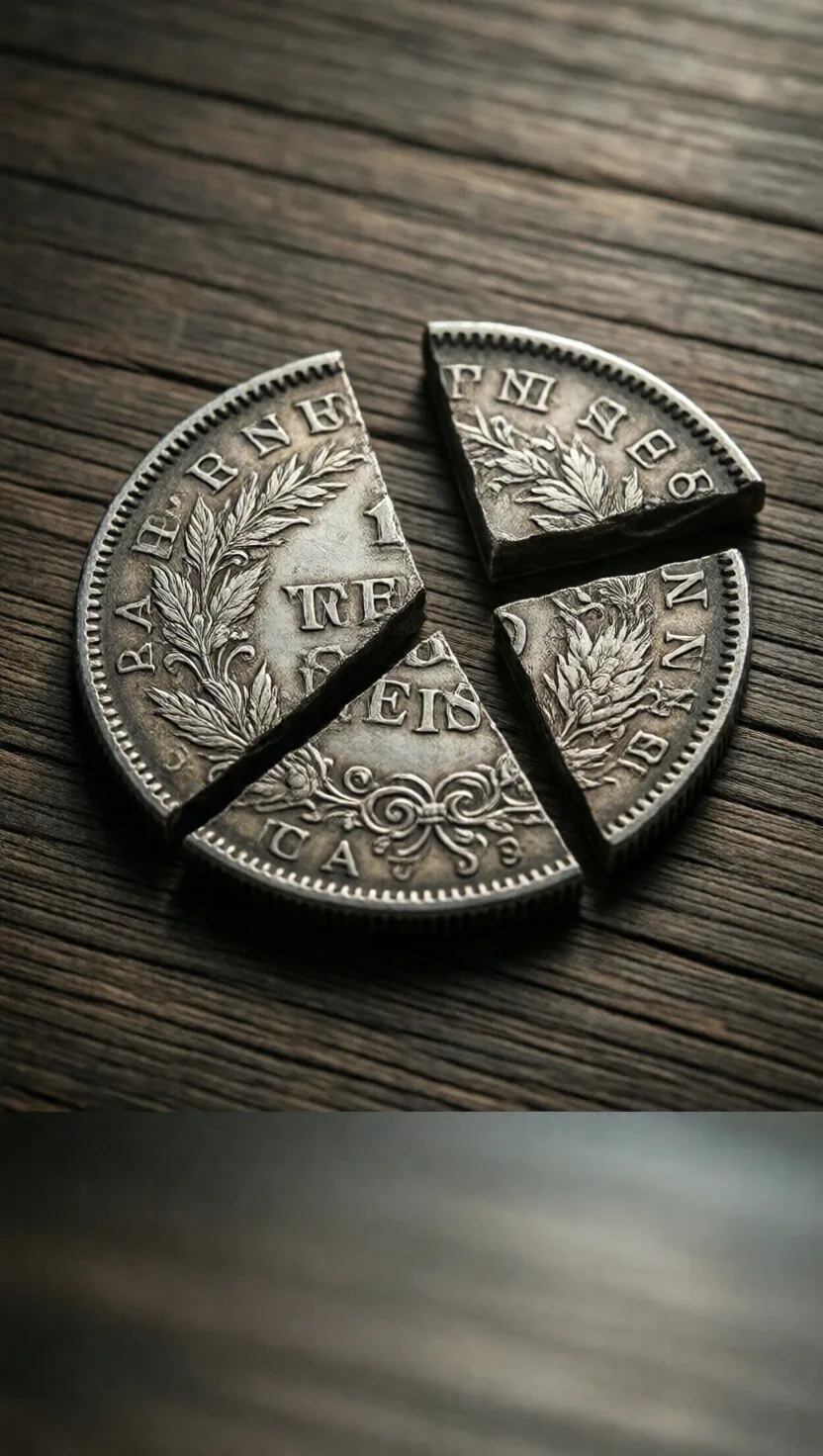 'Two bits' was once an actual chunk of coin