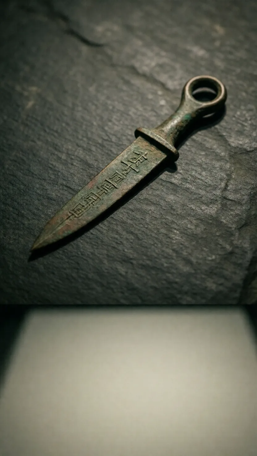 China's first coins were tiny bronze knives