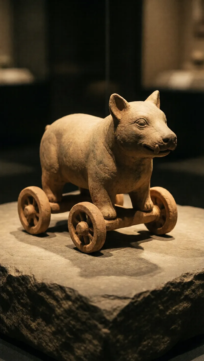 They knew the wheel — but only put it on toys