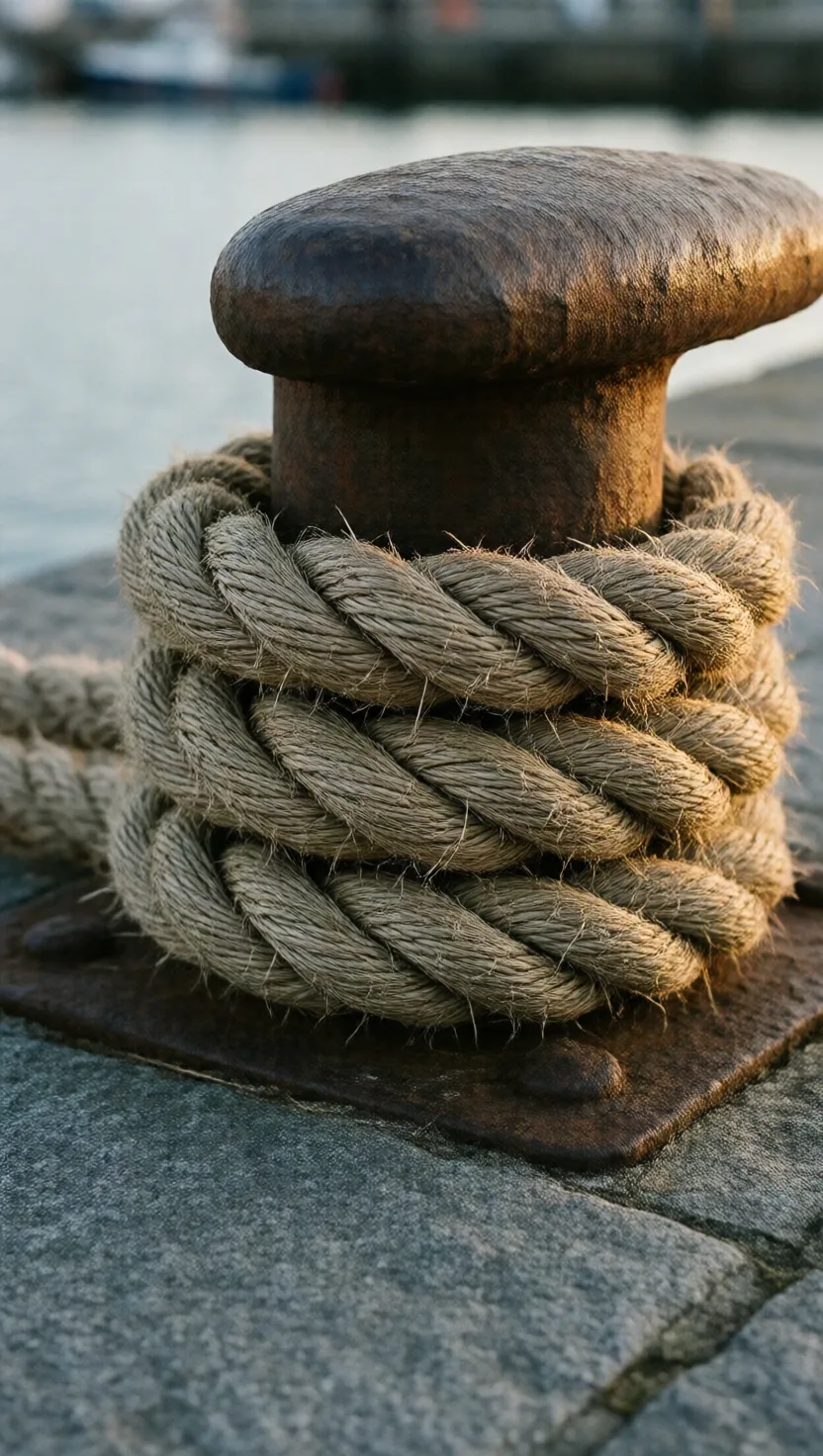 Three rope wraps cut the pull to a thousandth