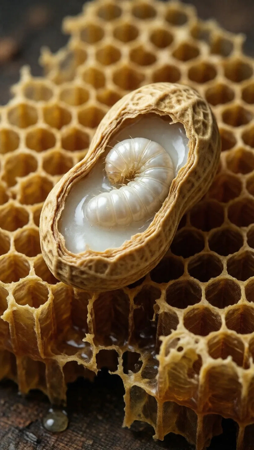 Same larva: queen or worker, set by diet alone