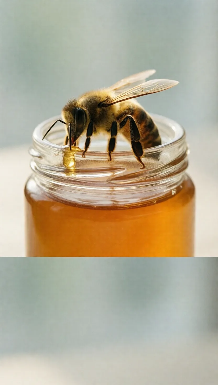 A bee's whole life makes 1/12 of a teaspoon