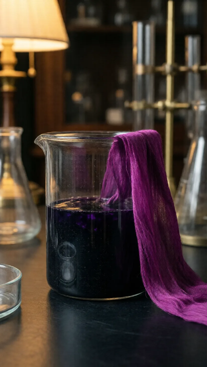 The first synthetic dye came from coal tar, by mistake