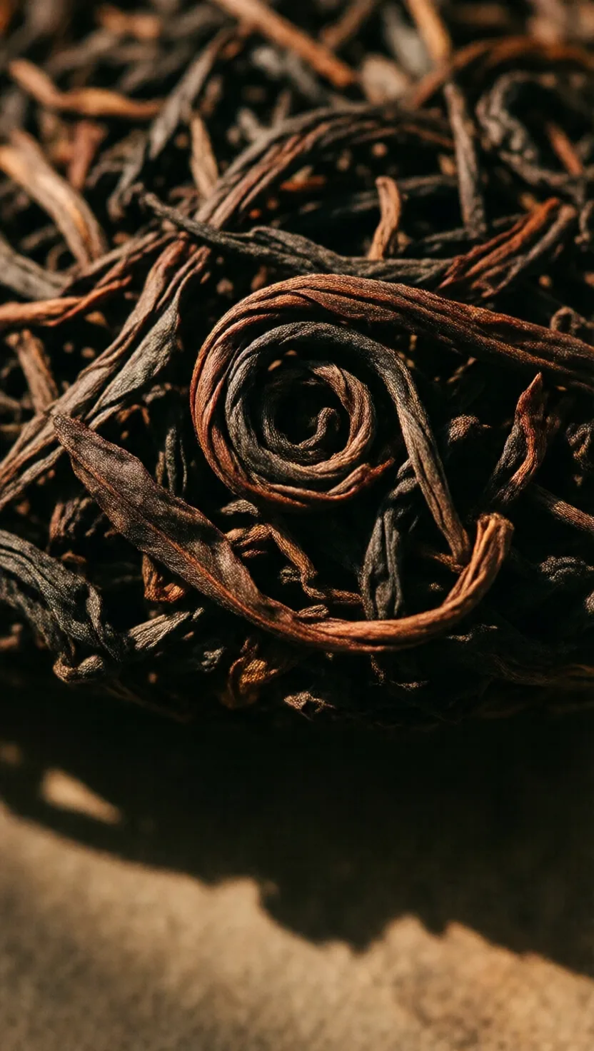 Black tea isn't fermented — it's bruised and oxidised