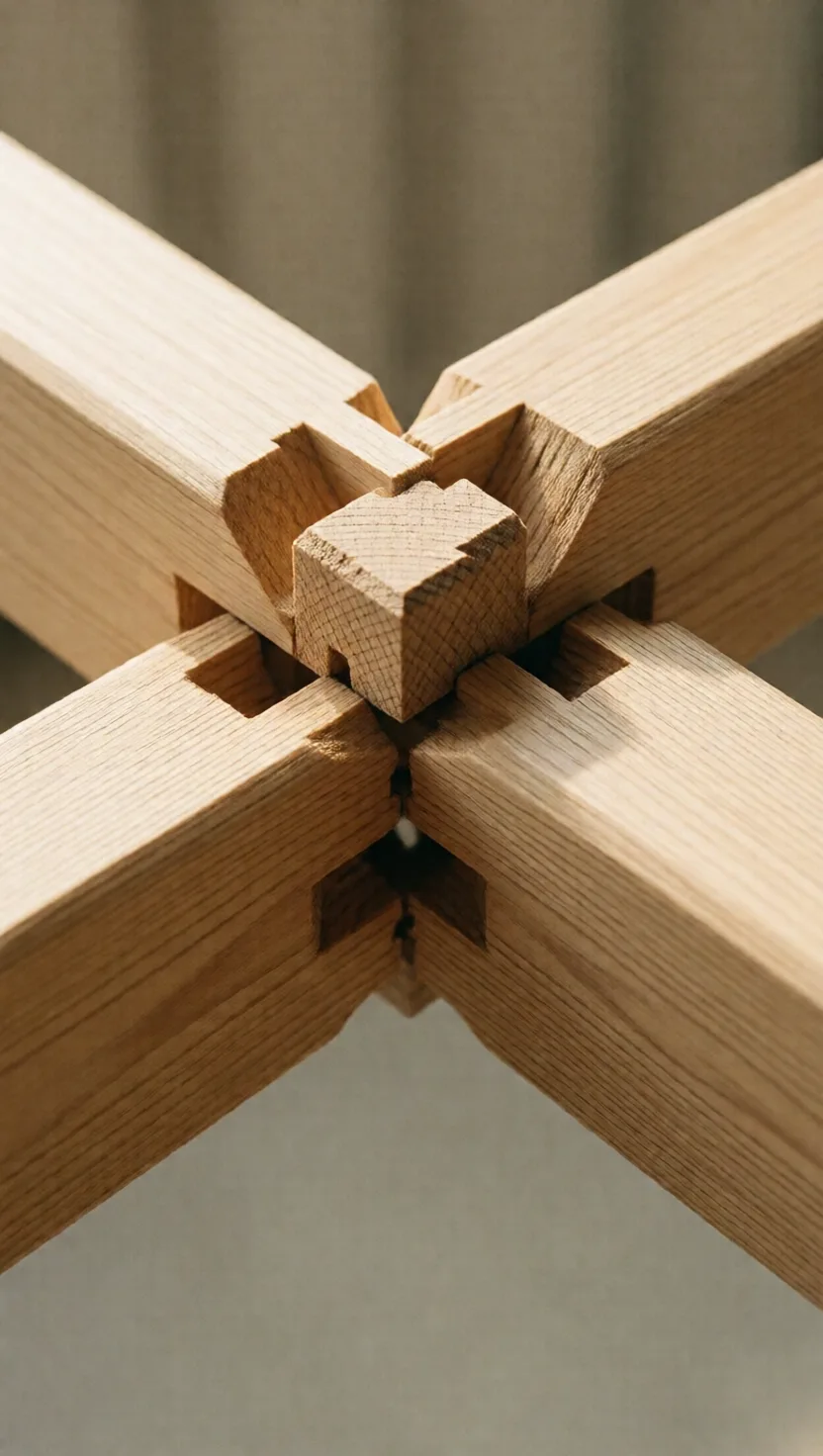 These temples hold together with no nails at all