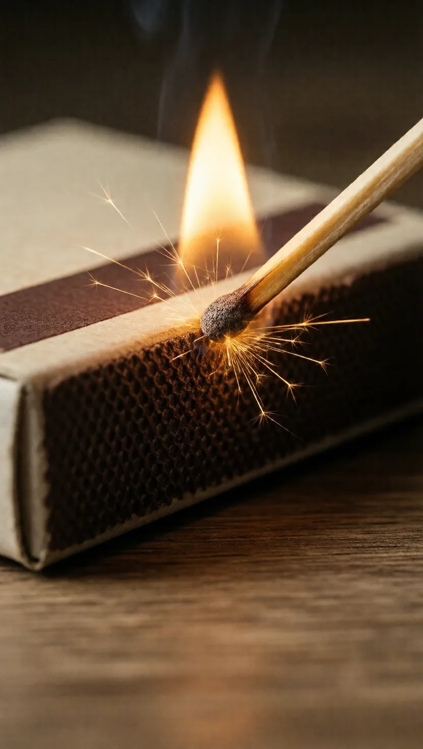 A safety match is useless without its box
