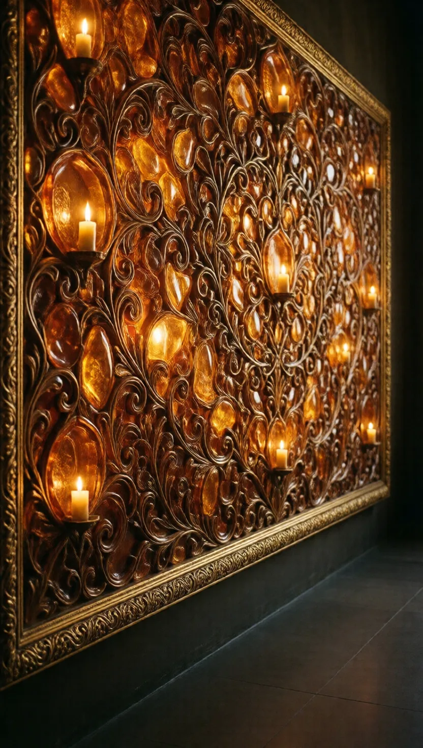 A room made entirely of amber vanished in the war