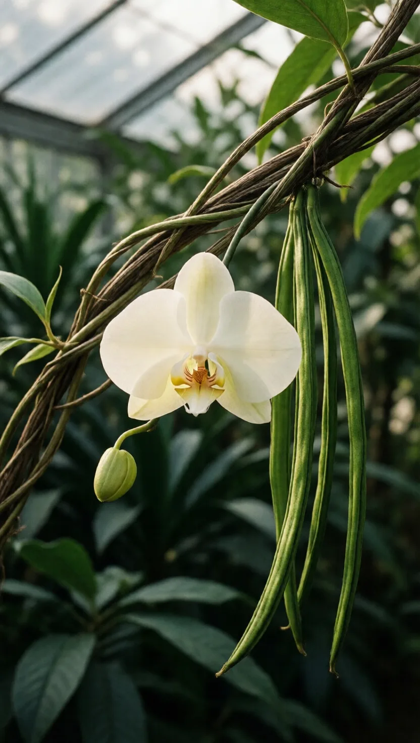 Almost every vanilla pod was pollinated by hand