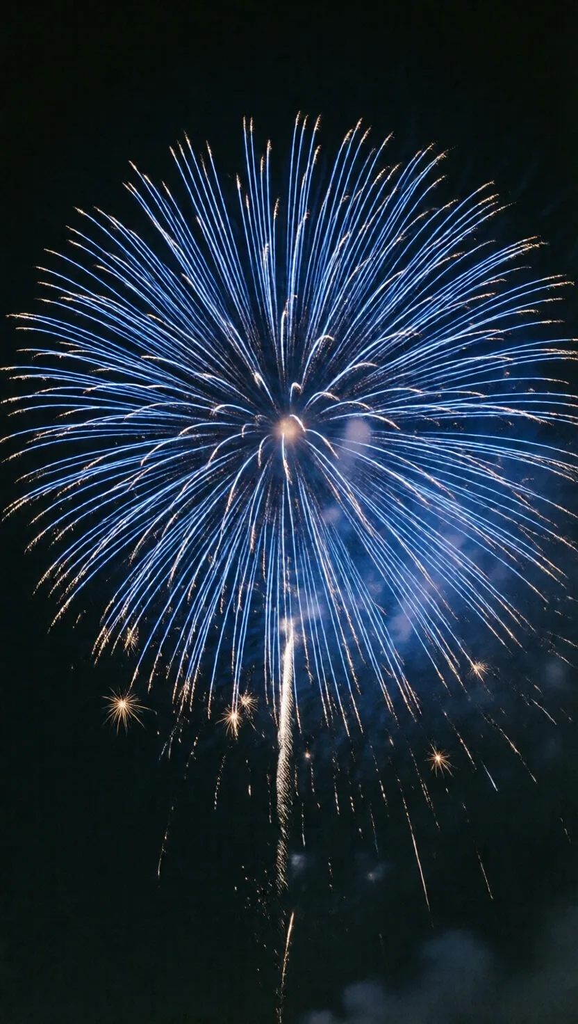 Eight things hiding in a burst of fireworks. 8 cards.