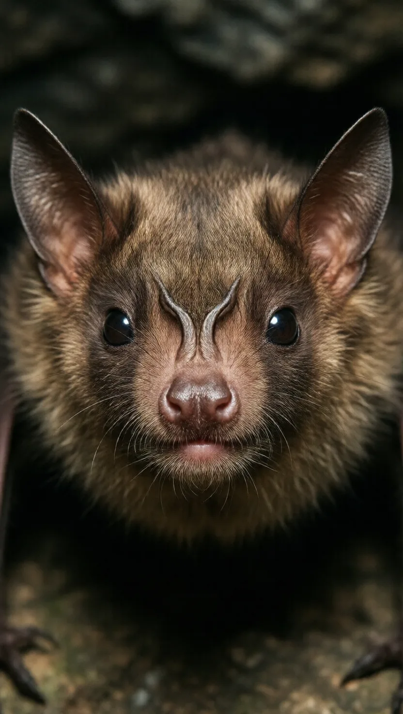 This bat aims its sound with its nose