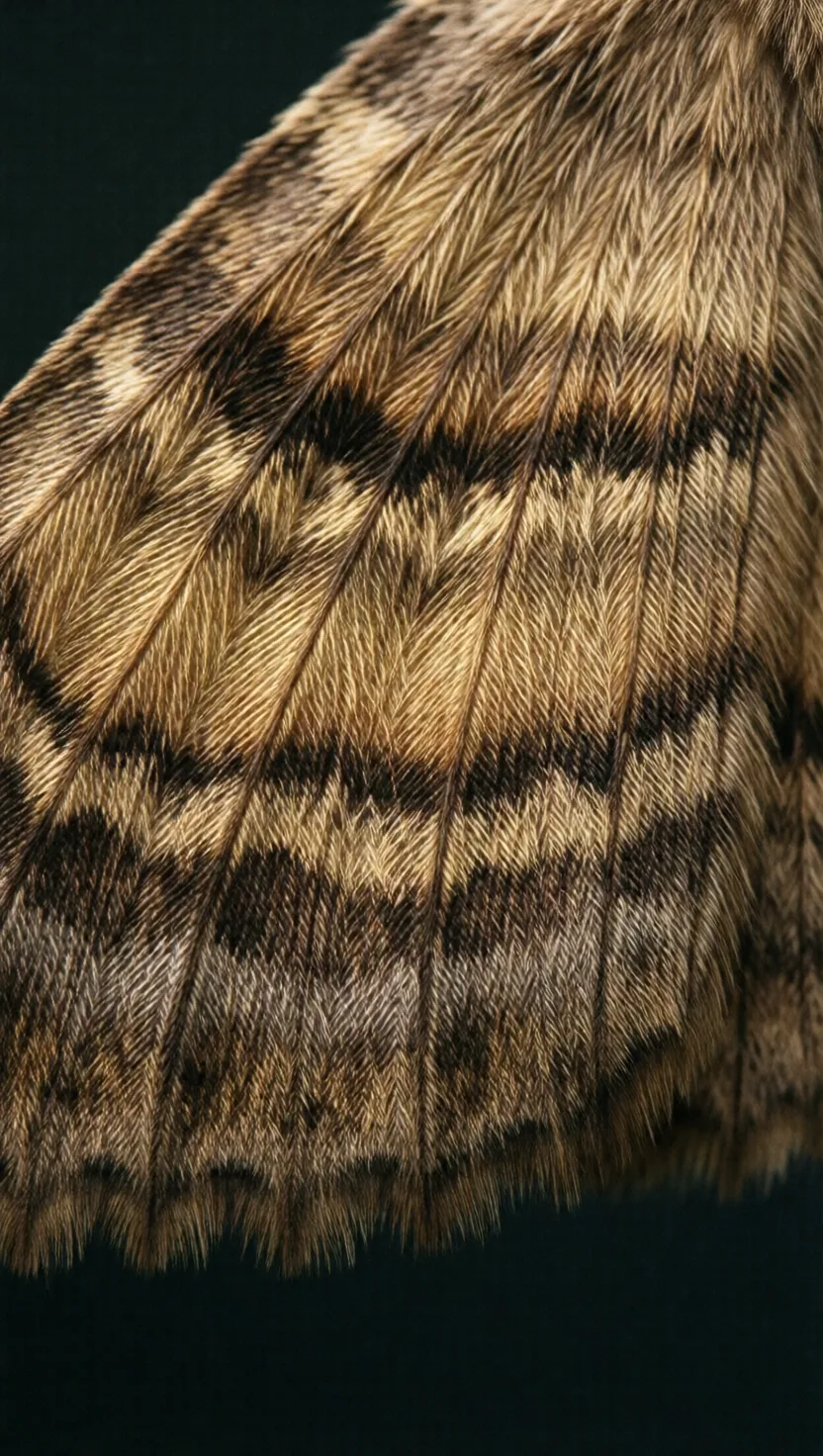 A moth wears a coat that eats sound