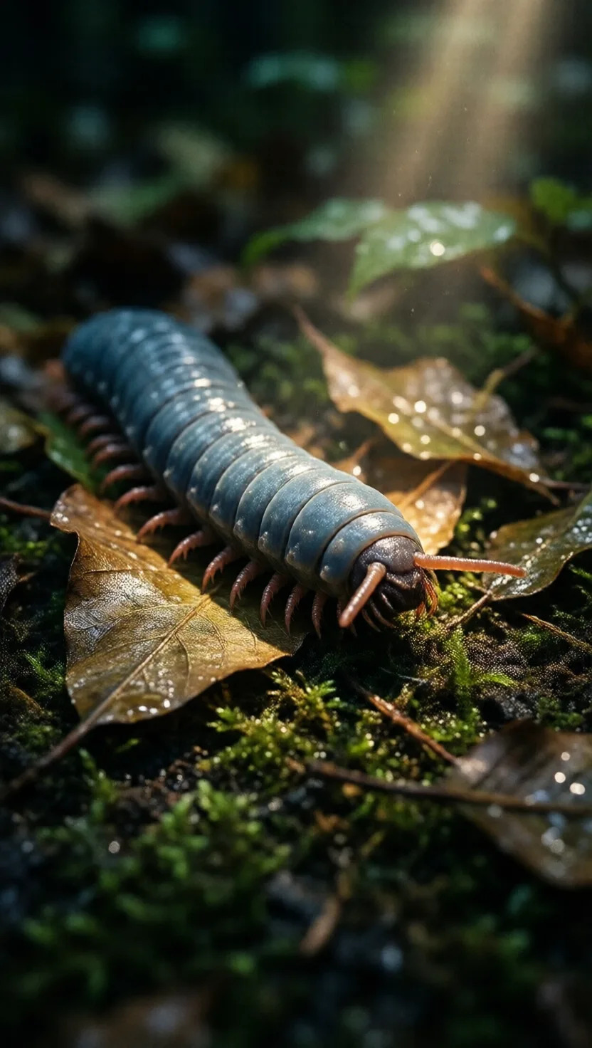 獲物を捕らえるため秒速5メートルで粘液を発射する
