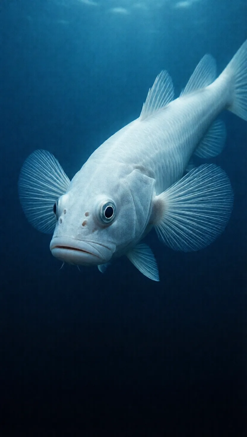 This fish has clear, ice-cold blood