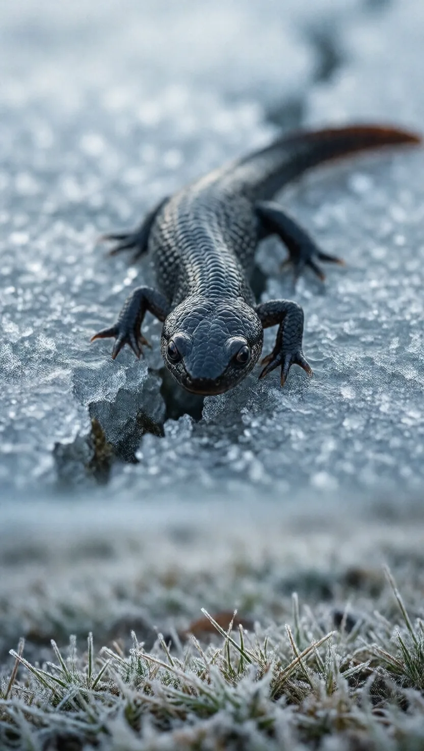 Thawed from the permafrost, it walks away