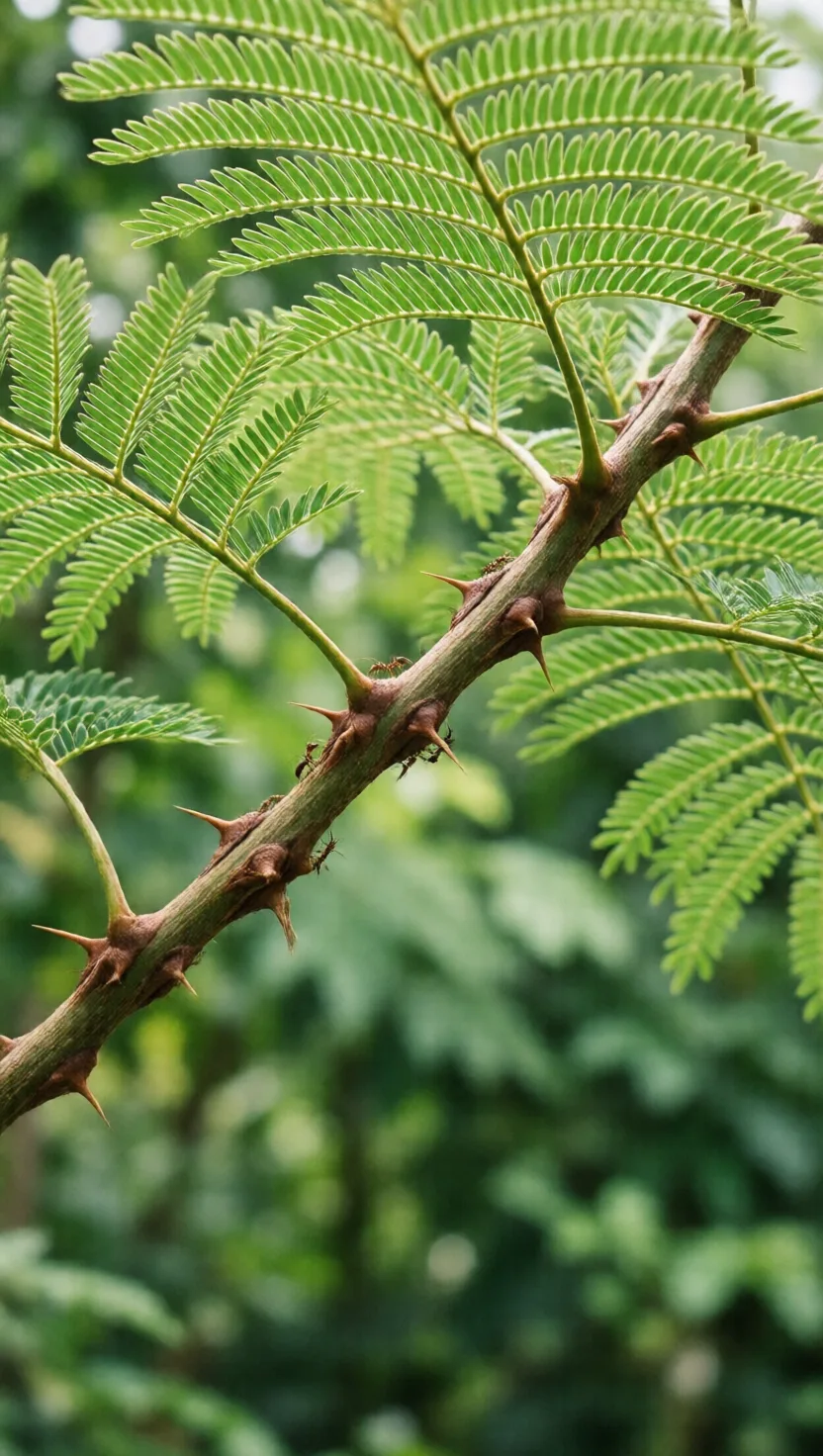 Este árbol cría cuernos huecos para alojar a su ejército