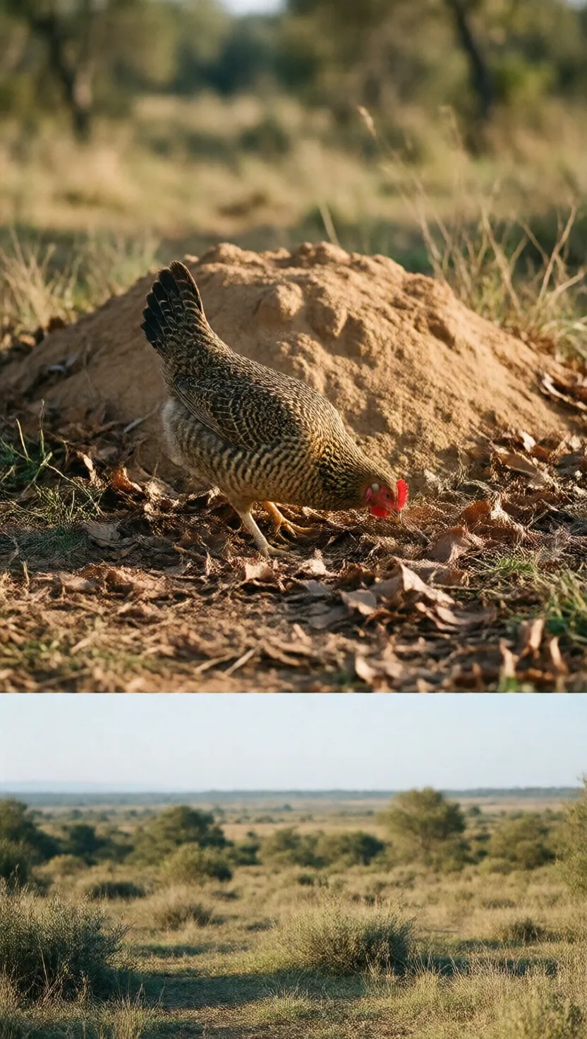 This bird incubates eggs with a compost heap