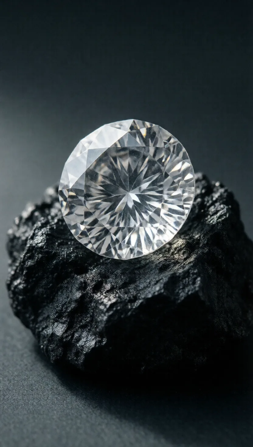 Diamonds are not made from coal - they're far older