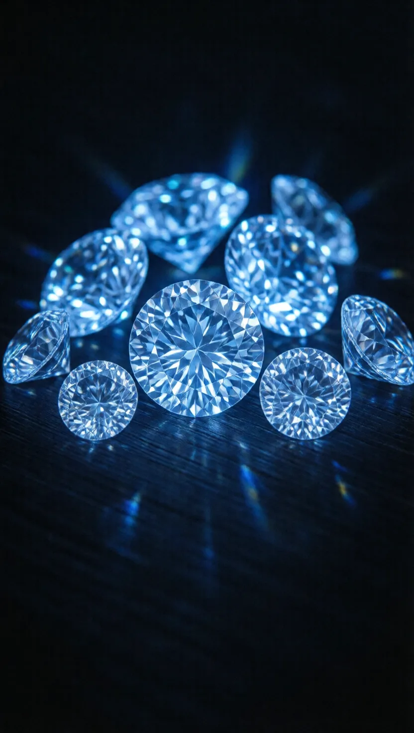 A third of diamonds secretly glow blue