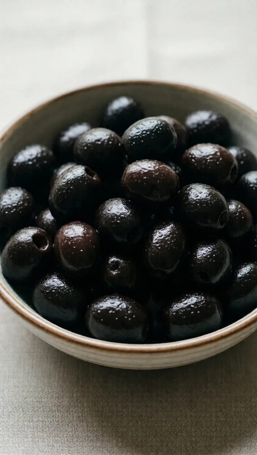 Most canned black olives were dyed black