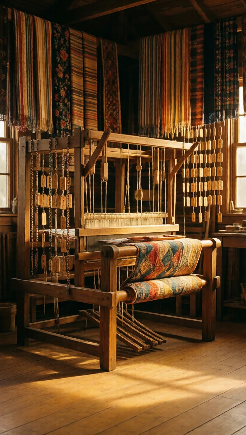 The valley where every pattern needed its own loom. 7 cards.