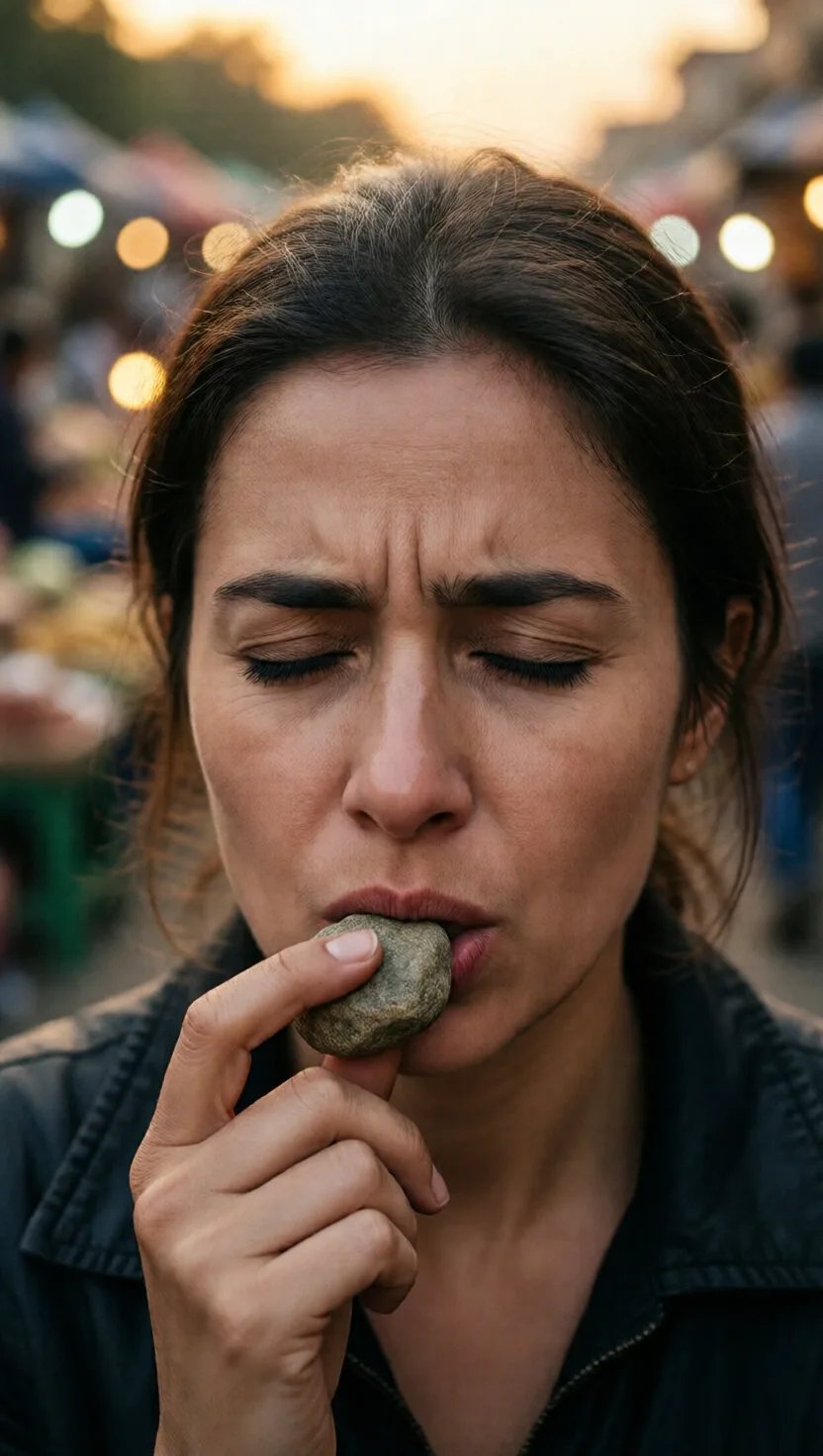 Cerca de la frontera, ella se detiene más