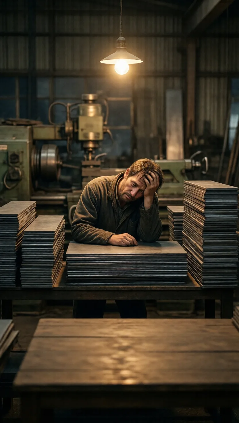 Every machine in the shop, and not one curve