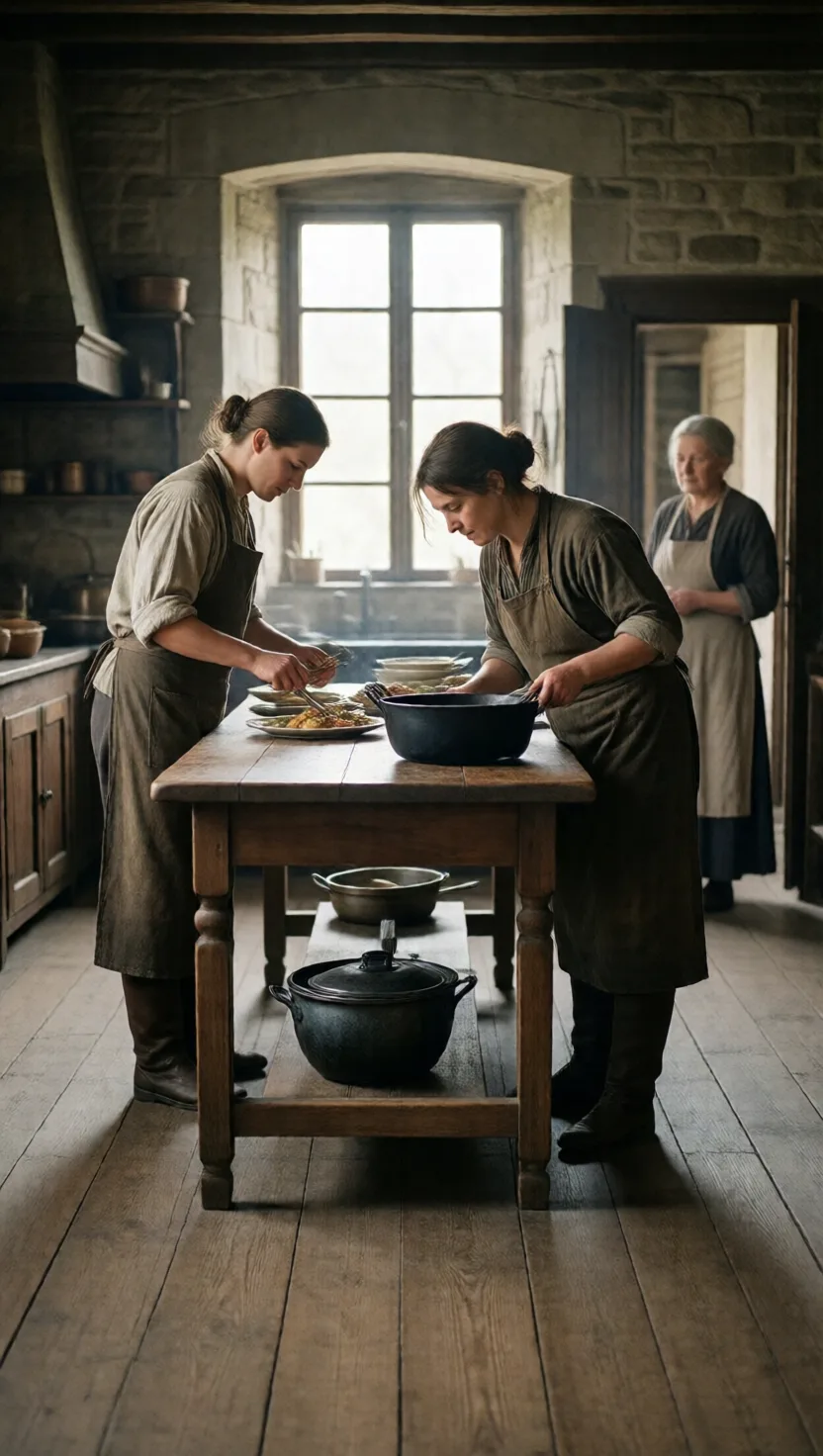 Two apprentices, one kitchen, one mystery