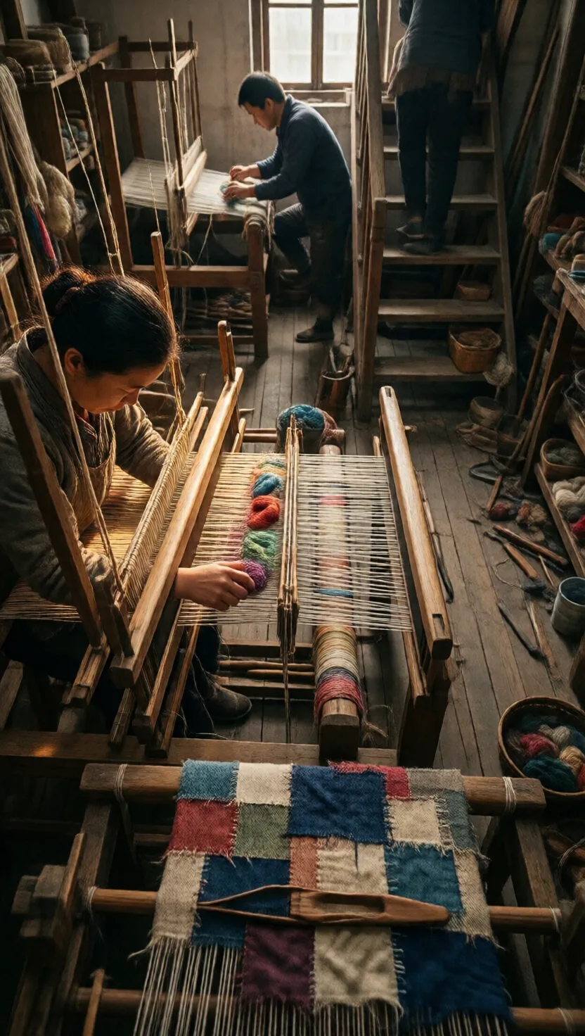 Knot by knot, the copy crawls
